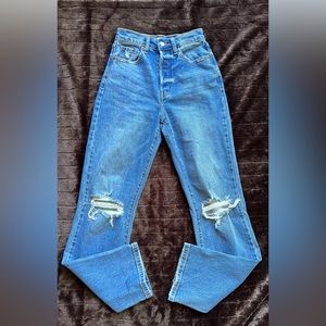 Willow and root jeans
